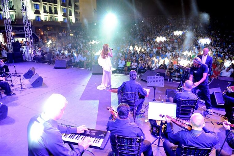 Nancy Ajram at Beirut Holidays
